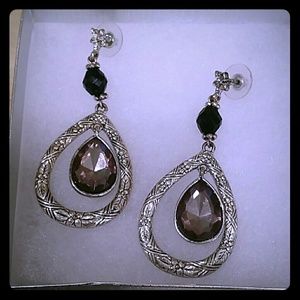 Large dangle earrings